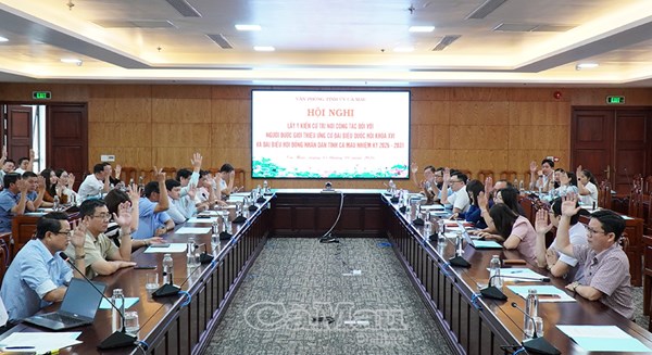 Cà Mau: Bí thư Tỉnh ủy Nguyễn Hồ Hải được giới thiệu ứng cử đại biểu Quốc hội khoá XVI