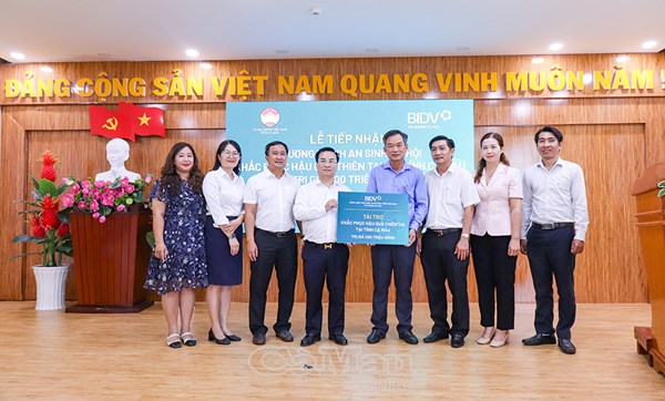 Cà Mau: Ủy ban MTTQ Việt Nam tỉnh tiếp nhận ủng hộ khắc phục hậu quả thiên tai 