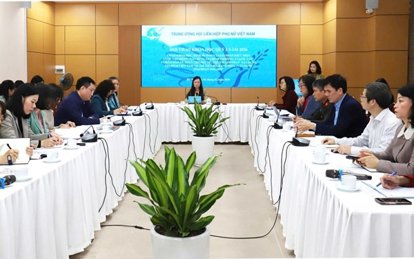 Trung ương Hội LHPN Việt Nam tổ chức hội thảo về xây dựng gia đình hạnh phúc và bảo đảm an toàn cho phụ nữ, trẻ em 