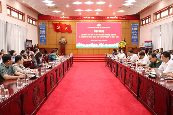 Tây Ninh: Tập huấn cho ứng cử viên đại biểu Quốc hội khóa XVI và đại biểu HĐND các cấp nhiệm kỳ 2026-2031