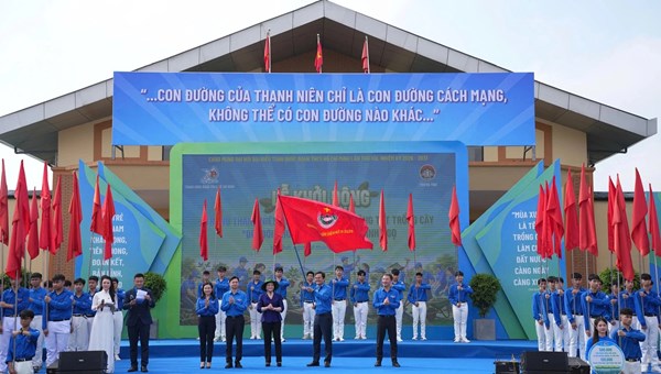 Trung ương Đoàn tổ chức Lễ ra quân Tháng Thanh niên, phát động Tết trồng cây nhớ ơn Bác Hồ