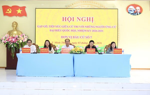 Bà Nguyễn Quỳnh Liên tiếp xúc cử tri xã U Minh Thượng, tỉnh An Giang 