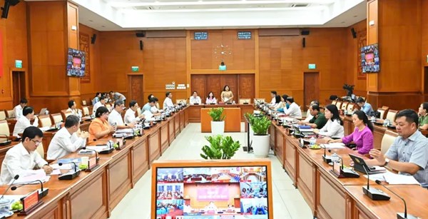 Thành phố Hồ Chí Minh họp trực tuyến với 168 phường, xã, đặc khu về công tác chuẩn bị bầu cử