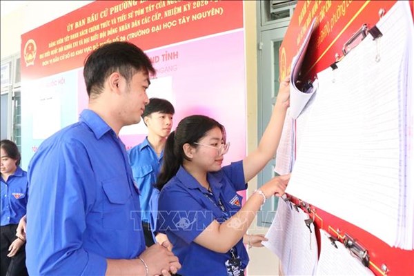 Cử tri trẻ nhận thức rõ về trách nhiệm và nghĩa vụ của công dân