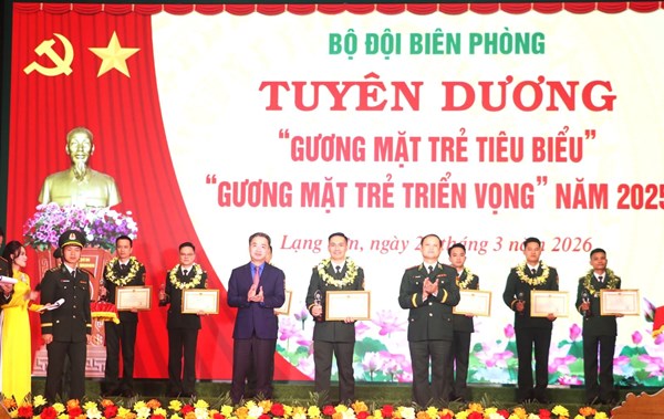 Bộ đội Biên phòng tuyên dương gương mặt trẻ tiêu biểu