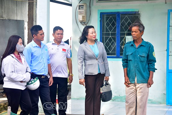 Cà Mau: Ám áp tết Chôl Chnăm Thmây trong những căn nhà Đại đoàn kết 