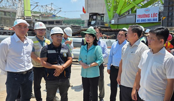 An Giang: Chủ tịch Ủy ban MTTQ Việt Nam tỉnh khảo sát các công trình, dự án trọng điểm phục vụ Hội nghị APEC 2027