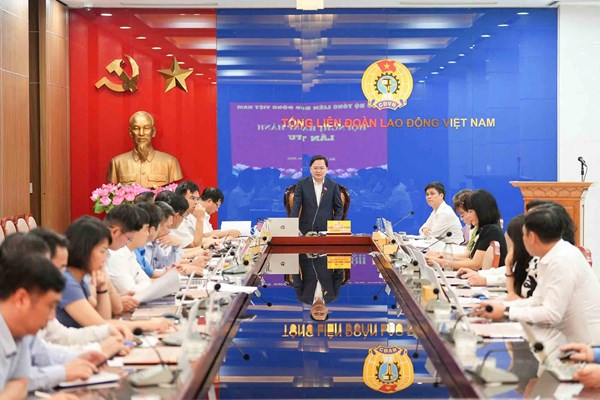 Hội nghị Ban Chấp hành lần thứ 4 của Đảng bộ Tổng LĐLĐ Việt Nam