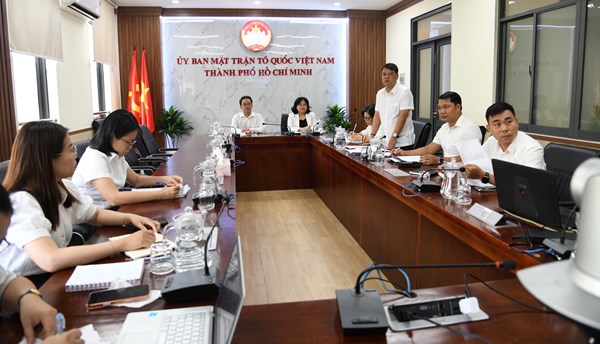 Thành phố Hồ Chí Minh: Ủy ban MTTQ Việt Nam thành phố tập huấn công tác tổ chức tiếp xúc cử tri của đại biểu Quốc hội và đại biểu HĐND các cấp 