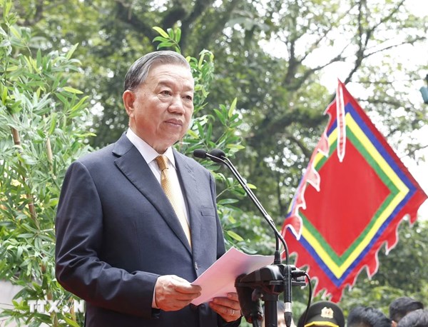 Toàn văn phát biểu của Tổng Bí thư, Chủ tịch nước Tô Lâm tại Lễ dâng hương tưởng niệm các Vua Hùng 