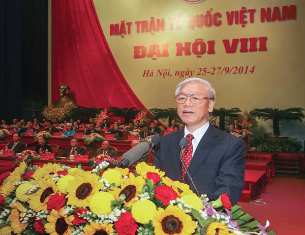 MTTQ Việt Nam qua các kỳ Đại hội: Đại hội Mặt trận Tổ quốc Việt Nam lần thứ VIII (2014-2019)