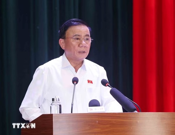 Thường trực Ban Bí thư Trần Cẩm Tú tiếp xúc cử tri tại thành phố Đà Nẵng