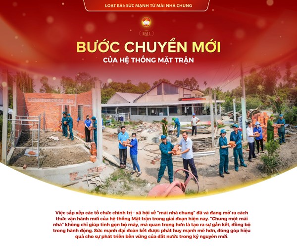 Bước chuyển mới của hệ thống Mặt trận 