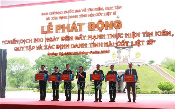 'Chiến dịch 500 ngày đêm đẩy mạnh tìm kiếm, quy tập và xác định danh tính hài cốt liệt sĩ' - mệnh lệnh từ trái tim