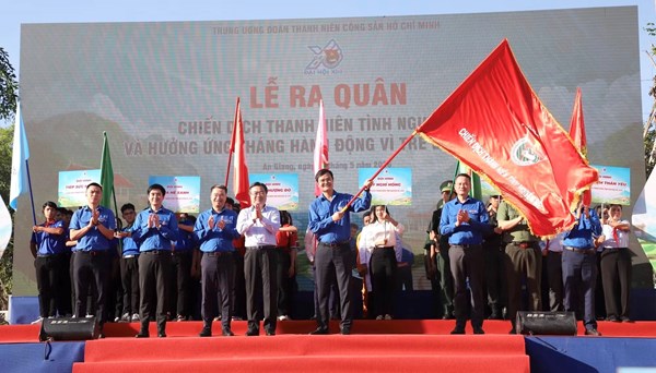 Trung ương Đoàn TNCS Hồ Chí Minh ra quân Chiến dịch Thanh niên tình nguyện Hè năm 2026