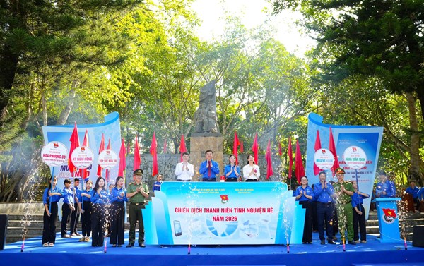 Đoàn Thanh niên Mặt trận Tổ quốc, các đoàn thể Trung ương ra quân tình nguyện hè 2026
