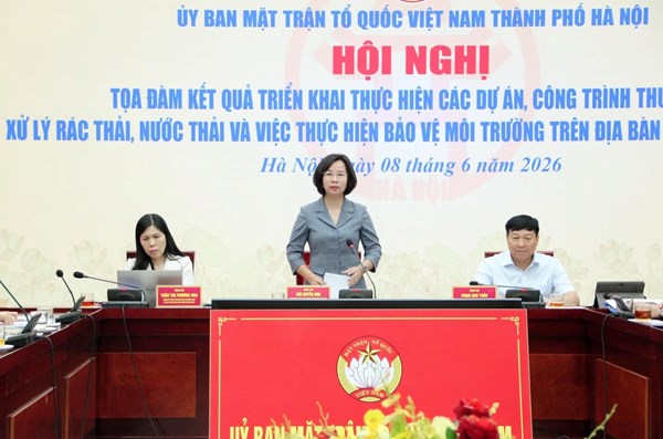 Hà Nội: Ủy ban MTTQ Việt Nam thành phố tổ chức hội nghị tọa đàm triển khai thực hiện bảo vệ môi trường trên địa bàn