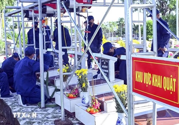 Cà Mau: Số hóa toàn bộ hồ sơ, sơ đồ khu vực, thông tin quy tập hài cốt liệt sỹ