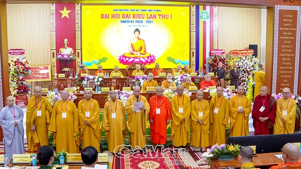 Cà Mau: Đại hội Đại biểu Giáo hội Phật giáo Việt Nam tỉnh lần thứ I, nhiệm kỳ 2026-2031