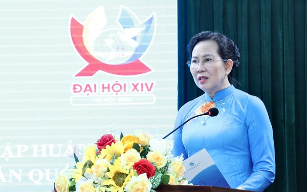 Trung ương Hội LHPN Việt Nam thông báo nhanh kết quả Đại hội đại biểu Phụ nữ toàn quốc XIV