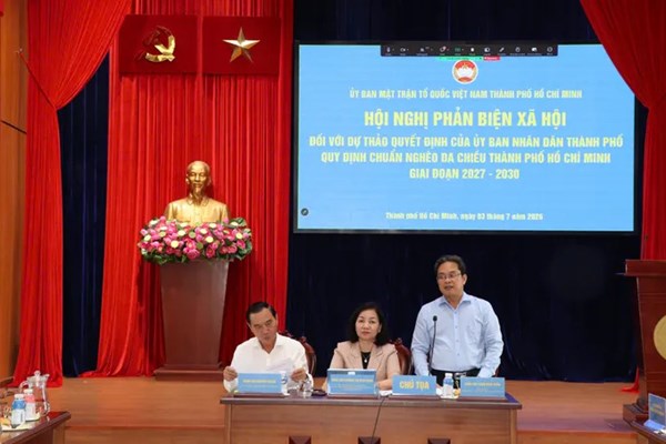Thành phố Hồ Chí Minh: Ủy ban MTTQ Việt Nam thành phố tổ chức hội nghị phản biện xã hội về chuẩn nghèo đa chiều 
