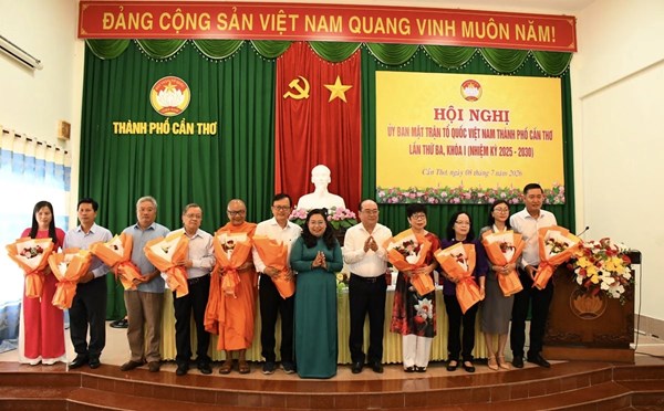 Cần Thơ: Ủy ban MTTQ Việt Nam thành phố sơ kết công tác mặt trận 6 tháng đầu năm 2026