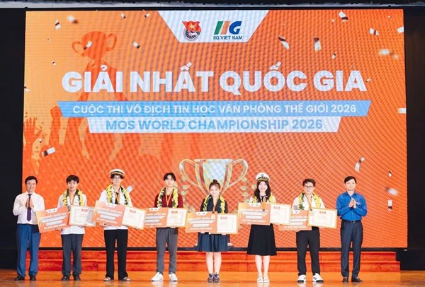 Lễ tổng kết và trao giải quốc gia Cuộc thi Vô địch tin học văn phòng thế giới 2026