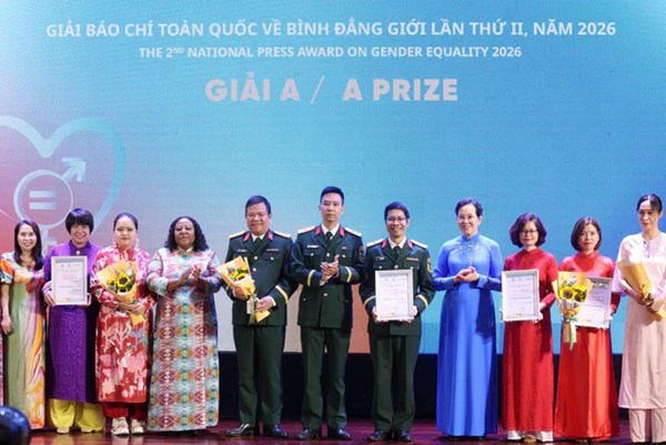 Lễ trao Giải Báo chí toàn quốc về Bình đẳng giới lần thứ II, năm 2026