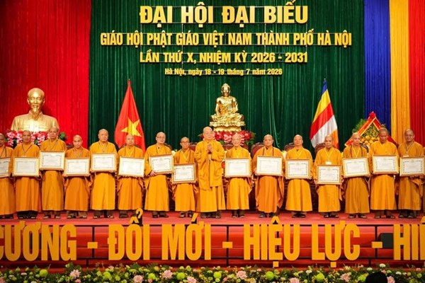 Đại hội đại biểu Giáo hội Phật giáo Việt Nam thành phố Hà Nội lần thứ X, nhiệm kỳ 2026-2031