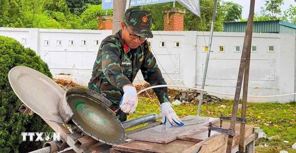 Sáng kiến máy mòi đá hỗ trợ đắc lực vào hành trình 500 Ngày đêm