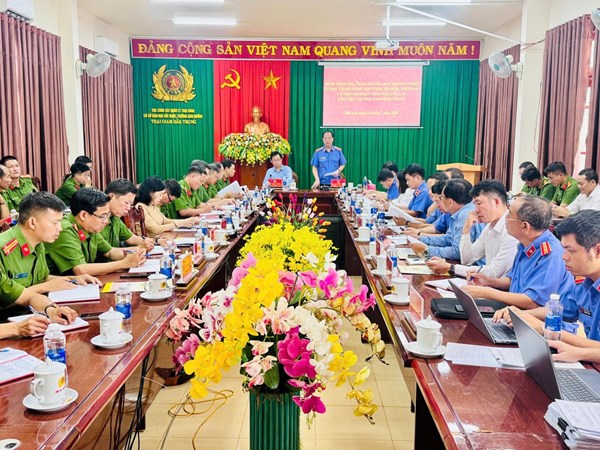 Kiểm tra công tác thi hành án hình sự tại Đắk Lắk: Bảo đảm đúng pháp luật, kiến nghị tháo gỡ áp lực quá tải trại giam
