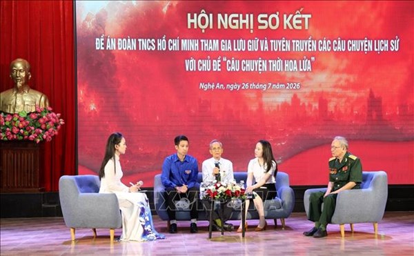 Hội nghị Sơ kết Đề án 'Câu chuyện thời hoa lửa'
