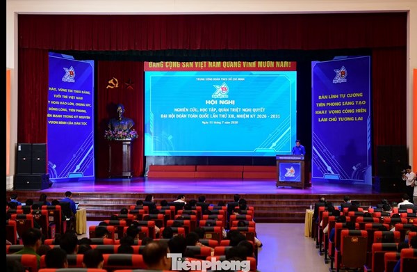 Trung ương Đoàn tổ chức Hội nghị nghiên cứu, học tập, quán triệt Nghị quyết Đại hội Đoàn toàn quốc lần thứ XIII