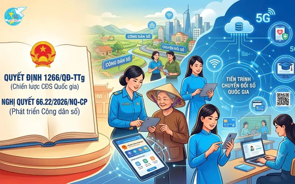 Vai trò của Hội LHPN Việt Nam trong tiến trình chuyển đổi số quốc gia và phát triển công dân số