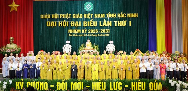 Đại hội đại biểu Phật giáo tỉnh Bắc Ninh lần thứ I, nhiệm kỳ 2026 - 2031