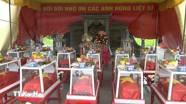 Quảng Trị: Quy tập 13 hài cốt liệt sỹ thuộc Trung đoàn 88, Sư đoàn 308