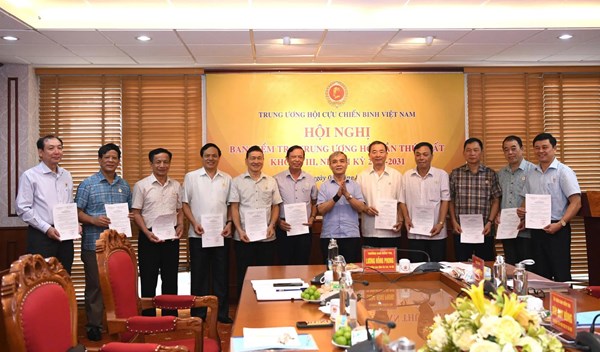 Hội nghị Ban Kiểm tra Trung ương Hội Cựu chiến binh Việt Nam lần thứ Nhất, khoá VIII