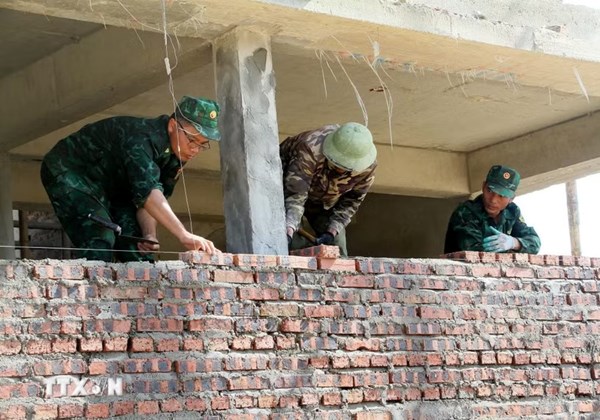 Nghệ An: Bứt phá tiến độ, hiện thực hóa giấc mơ trường kiên cố nơi biên cương