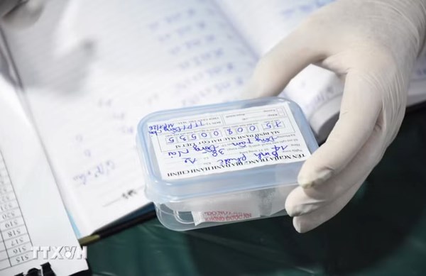 Thành phố Huế hoàn thành sớm lấy mẫu hài cốt liệt sỹ