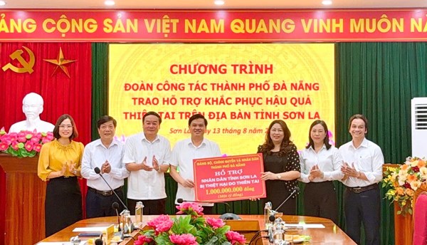 Đà Nẵng hỗ trợ 1 tỷ đồng giúp tỉnh Sơn La khắc phục thiệt hại thiên tai