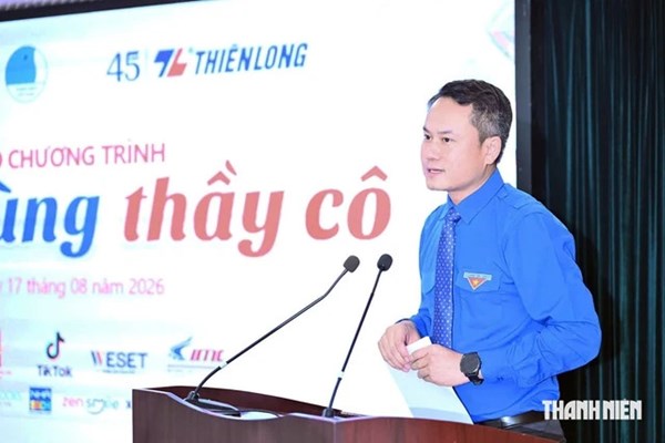 Họp báo thông tin về Chương trình “Chia sẻ cùng thầy cô” năm 2026