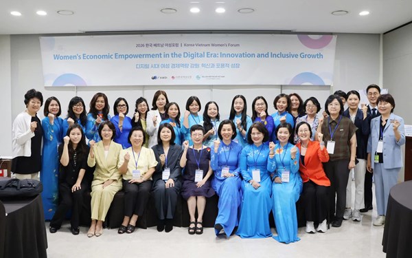Phó Chủ tịch Trung ương Hội LHPN Việt Nam tham dự Diễn đàn Phụ nữ Hàn Quốc - Việt Nam lần thứ 12