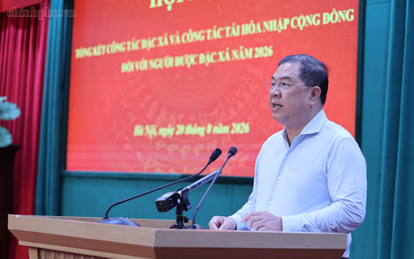Phó Thủ tướng Thường trực Phạm Gia Túc: Công tác đặc xá phải gắn chặt với tái hòa nhập cộng đồng