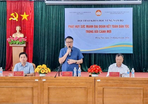 Phát huy sức mạnh đại đoàn kết toàn dân tộc trong bối cảnh mới