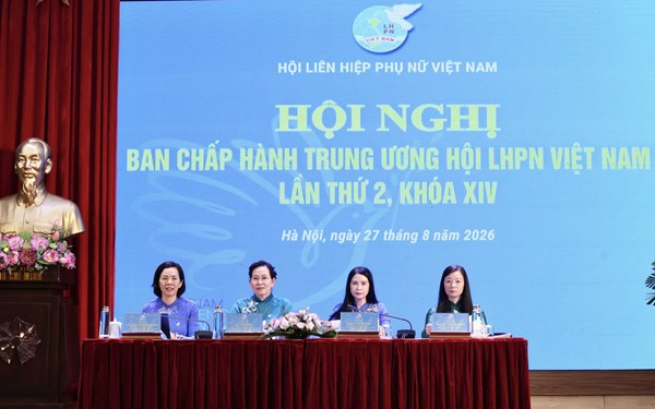 Hội nghị lần thứ hai Ban Chấp hành Trung ương Hội LHPN Việt Nam khóa XIV, nhiệm kỳ 2026-2031