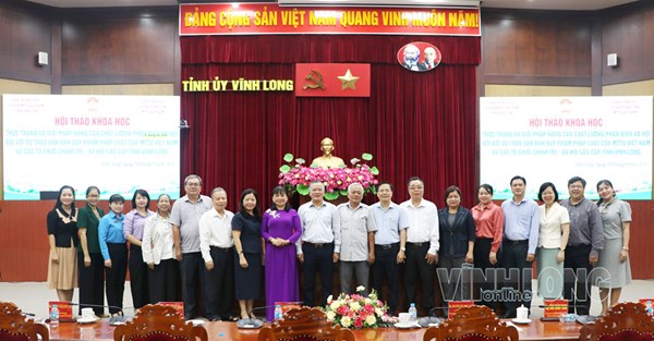 Vĩnh Long: Nâng cao chất lượng phản biện xã hội đối với dự thảo văn bản quy phạm pháp luật