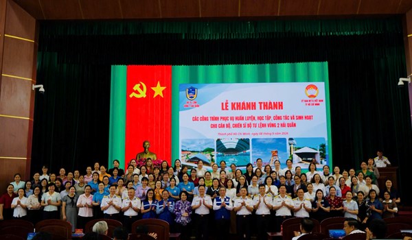 Thành phố Hồ Chí Minh: Khánh thành các công trình thiết thực chăm lo cán bộ, chiến sĩ lực lượng vũ trang