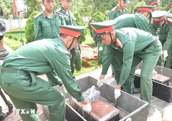 Các đội K tỉnh Tây Ninh tiếp tục hành trình đi tìm đồng đội ở Campuchia