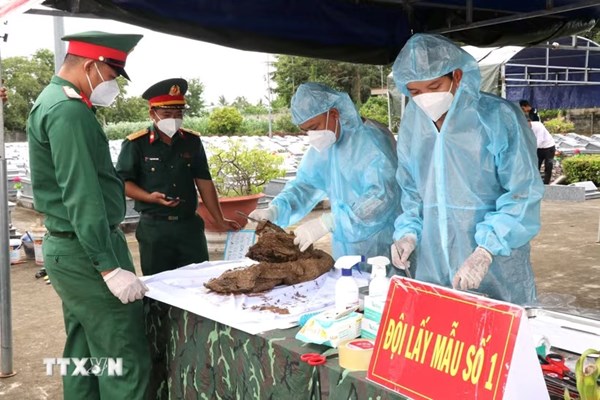Vĩnh Long thực hiện lưu trữ, số hóa hồ sơ lấy mẫu xác định danh tính hài cốt liệt sỹ