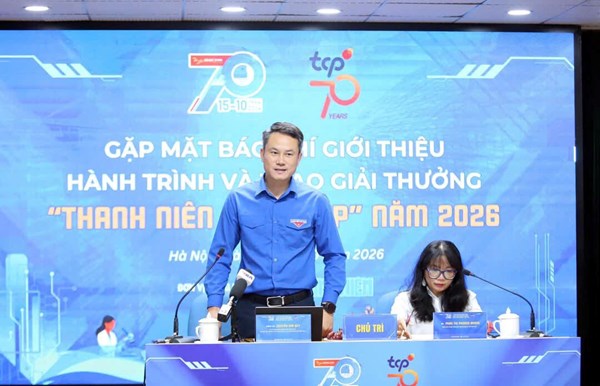 Họp báo giới thiệu hành trình và gala Giải thưởng “Thanh niên sống đẹp” năm 2026